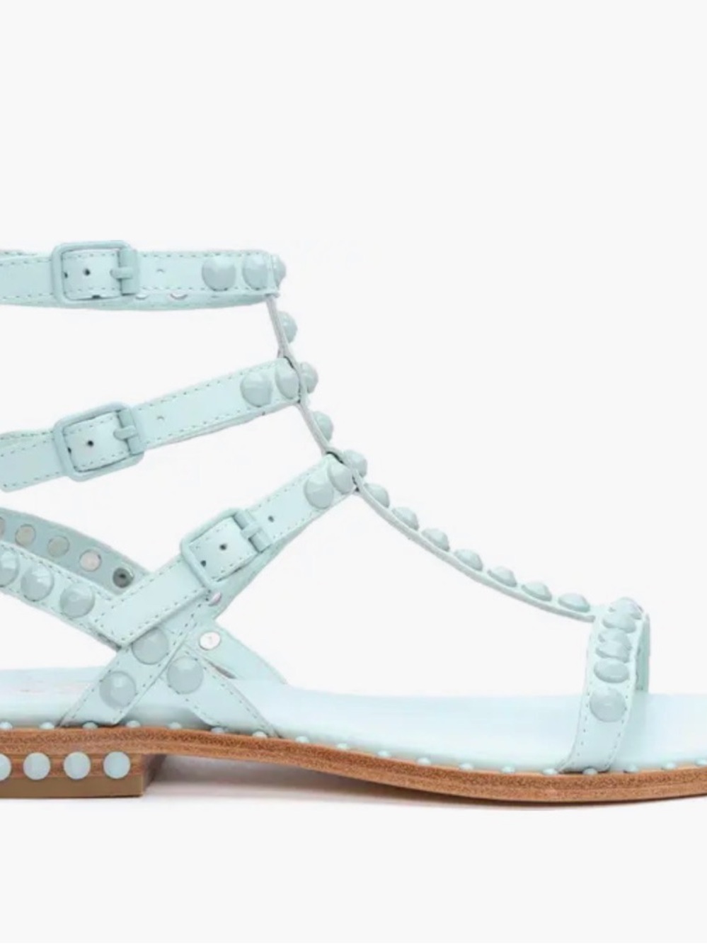 ASH Play Bis Sandal (Women) gladiators misty blue SZ 39 (9) - Picture 5 of 8